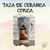 Taza cónica de cerámica