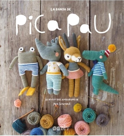 LA BANDA DE PICA PAU 1: 20 DIVERT. AMIGURUMIS