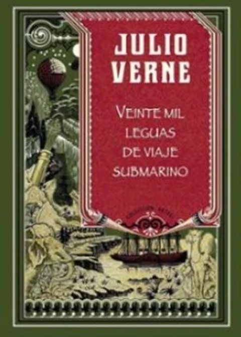 VEINTE MIL LEGUAS DE VIAJE SUBMARINO Hetzel td Rba