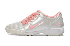 Chuteira Nike Total 90 Society - Prata/Rosa - comprar online