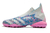 Chuteira Adidas Predator Freak+ Society - Cinza/Rosa/Azul