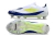 Chuteira Adidas F50 X Laceless Campo SG - Branco/Azul/Verde