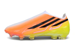 Chuteira Adidas F50 Hyperfast Laceless FG - Amarelo
