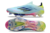 Chuteira Adidas F50 Elite Campo - Azul claro/Rosa/Verde - loja online