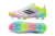 Chuteira Adidas F50 X Campo - Branco/Azul/Verde/Rosa - loja online