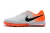 Chuteira Nike Tiempo 7 Finale Society TF - Branco/Laranja