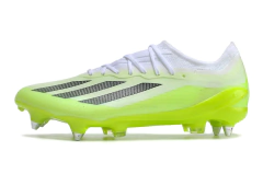 Chuteira Adidas X CrazyFast.1 SG - Verde/Branco