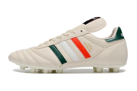 Chuteira Adidas Mundial.1 Campo FG - Branco/Amarelo