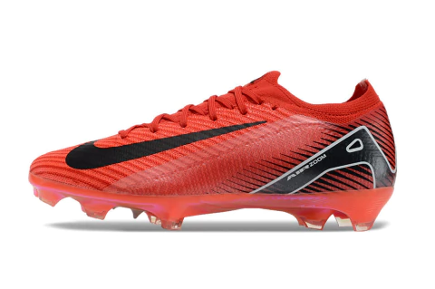 Chuteira Nike Air Zoom Mercurial Vapor 16 Elite FG - Vermelho/Preto