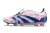 Chuteira Adidas Predstrike Elite Campo - Branco/Azul/Rosa