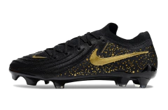 Chuteira Nike Campo Phantom GX2 Elite Campo FG - Preto/Dourado - comprar online