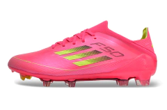 Chuteira Adidas F50 X Campo - Rosa/Amarelo