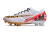Chuteira Nike Air Zoom Mercurial Vapor 15 Elite FG - Branco/Vermelho