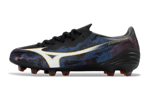 Chuteira Mizuno Alpha Japan FG Azul – Leveza e Velocidade