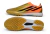 Chuteira Adidas F50 Hyperfast Laceless TF - Laranja/Dourda - loja online