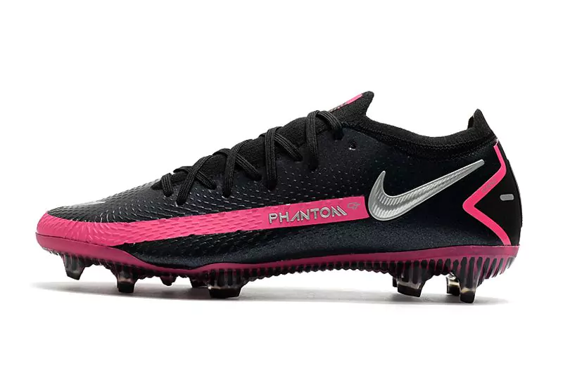Chuteira Nike Campo Phantom GT Elite - Rosa/Preto