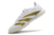 Chuteira Adidas Predator PredStrike Elite Society - Dourado/Branco - Marca Esportiva - Loja Especializada em Chuteiras 