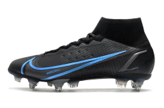 Chuteira Nike Mercurial Superfly 8 Elite SG "Black Pack"