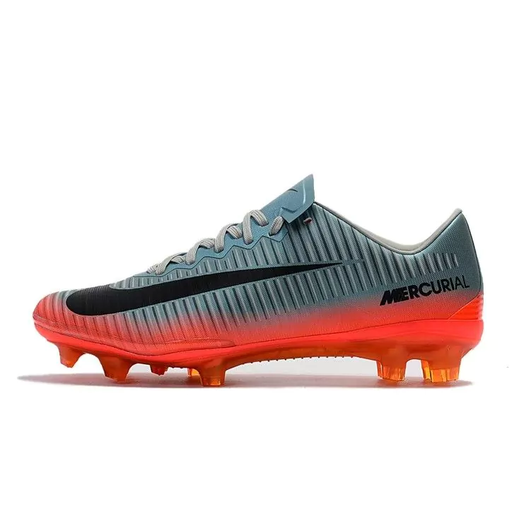 シューズ NIKE Mercurial Vapor 11 FG Chuteira Nike Mercurial Vapor 11 FG - Cinza/Laranja