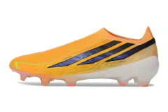 Chuteira Adidas F50 Hyperfast Laceless FG - Laranja