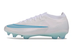 Chuteira Nike Mercurial Vapor 17 Elite FG - Branco/Azul - comprar online