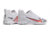 Chuteira Nike Mercurial Vapor 15 Pro Society - Branco/Preto/Laranja - comprar online