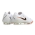 Chuteira Nike Campo Phantom GX2 Elite Campo FG - Branco/Laranja - Marca Esportiva - Loja Especializada em Chuteiras 