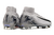 Chuteira Nike Mercurial Superfly 10 Elite Campo - Cinza/Preto/Azul - Marca Esportiva - Loja Especializada em Chuteiras 