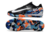 Chuteira Nike Mercurial Vapor 16 Elite Society - Preto/Branco/Azul/Laranja - Marca Esportiva - Loja Especializada em Chuteiras 