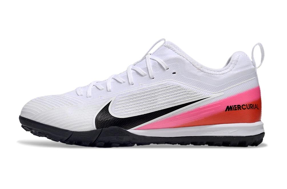 Chuteira Nike Mercurial Vapor 16 Pro Society Branco/Rosa com Zoom Air