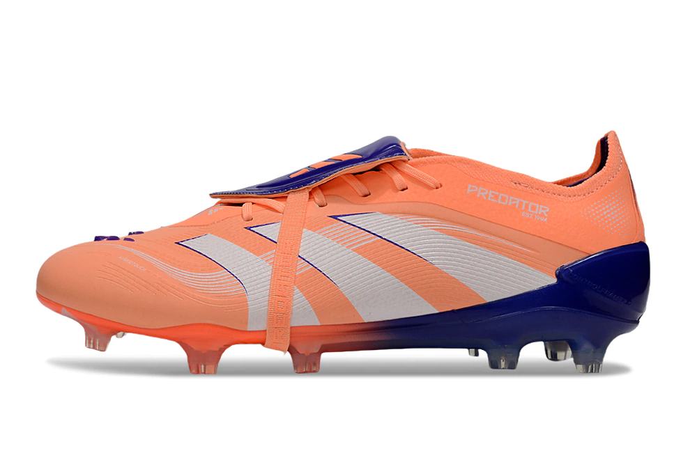 Chuteira Adidas Predator Elite Tongue 25 Campo FG Laranja