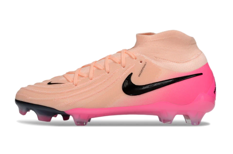 Chuteira Nike Phantom Luna 2 Elite Campo FG - Marrom/Rosa