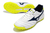 Chuteira Mizuno Morelia Neo 2 Society - Branco/Amarelo - Marca Esportiva - Loja Especializada em Chuteiras 
