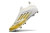Chuteira Adidas F50 X Campo - Branco/Amarelo - Marca Esportiva - Loja Especializada em Chuteiras 