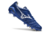 Chuteira Mizuno Morelia Neo 4 Campo - Azul/Branco/Dourado na internet