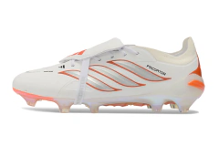 Chuteira Adidas Predator Tongue 26 Elite FG - Branco