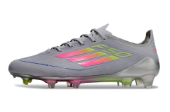 Chuteira Adidas F50 X Campo - Cinza/Rosa - comprar online