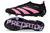 Chuteira Adidas Predstrike Elite Laceless Campo - Preto/Rosa - comprar online