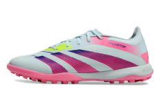 Chuteira Adidas Predator PredStrike Elite Society - Rosa/Branco