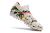 Chuteira Puma Future 7 Match MG - Branco/Laranja/Amarelo - Marca Esportiva - Loja Especializada em Chuteiras 