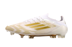 Chuteira Adidas F50 X Campo - Branco/Dourado - comprar online