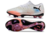 Chuteira Puma Future 8 Ultimate Low Campo FG - Branco/Preto/Rosa/Azul - loja online