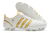 Chuteira Adidas Adipure Campo FG - Branco/Dourado - Marca Esportiva - Loja Especializada em Chuteiras 