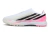Chuteira Adidas F50 Hyperfast Laceless TF - Branco/Rosa