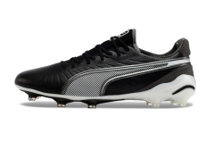 Chuteira Puma King Ultimate X FG - Preto/Branco - comprar online
