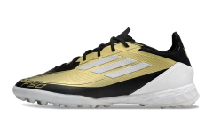 Chuteira Adidas X F50 Pro Society - Preto/Branco/Dourado