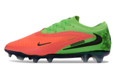 Chuteira Campo NIKE Phantom 6 Elite FG - Laranja/Verde - comprar online