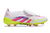 Chuteira Adidas Predator Elite 25 Campo - Branco/Rosa na internet