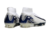 Chuteira Nike Air Zoom Mercurial Superfly 10 Elite Campo - Branco/Azul - comprar online