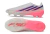 Chuteira Adidas F50 Hyperfast Laceless FG - Branco/Rosa - loja online